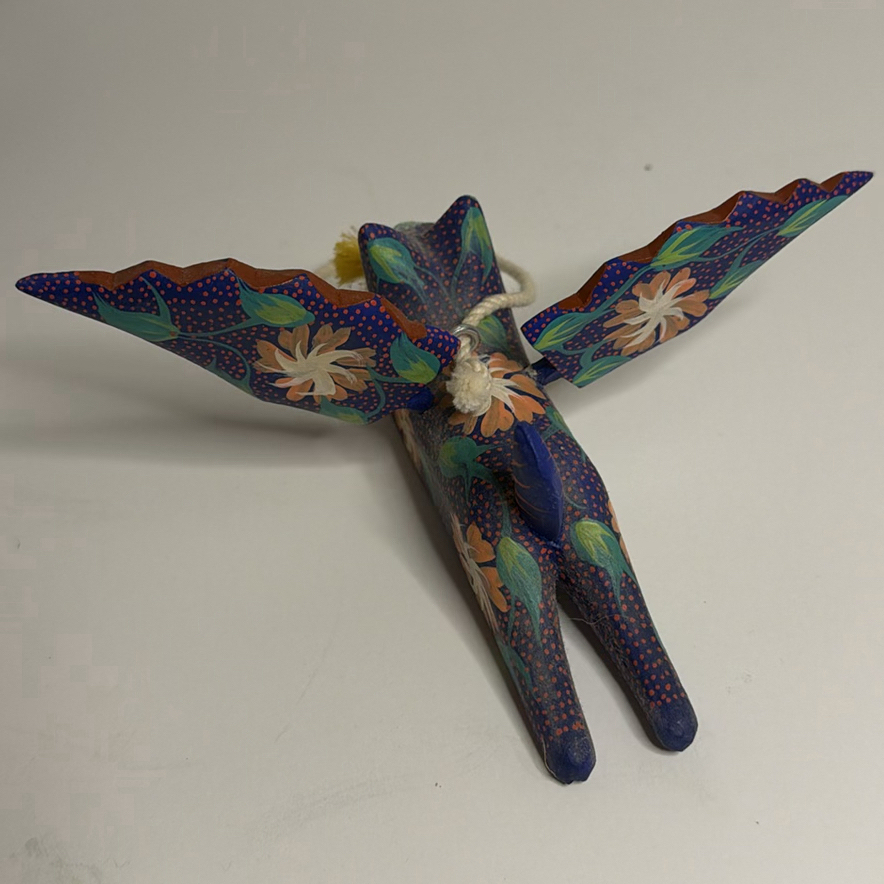 Oaxacan Alebrije Winged Animal Figurine Mexican Folk Art - image 2 of 4