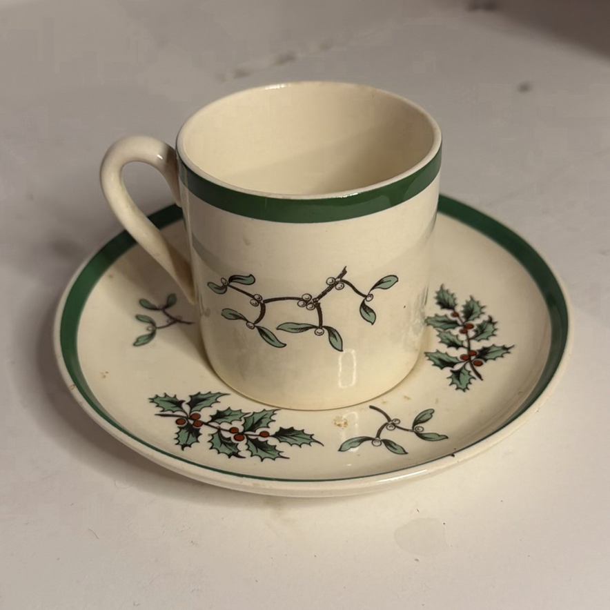 English Porcelain Teacup Lot - image 5 of 11