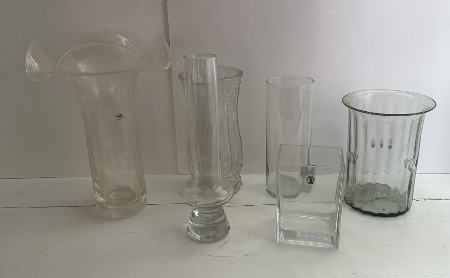 Vintage Glass Vases - Including Waterford - image 1 of 4