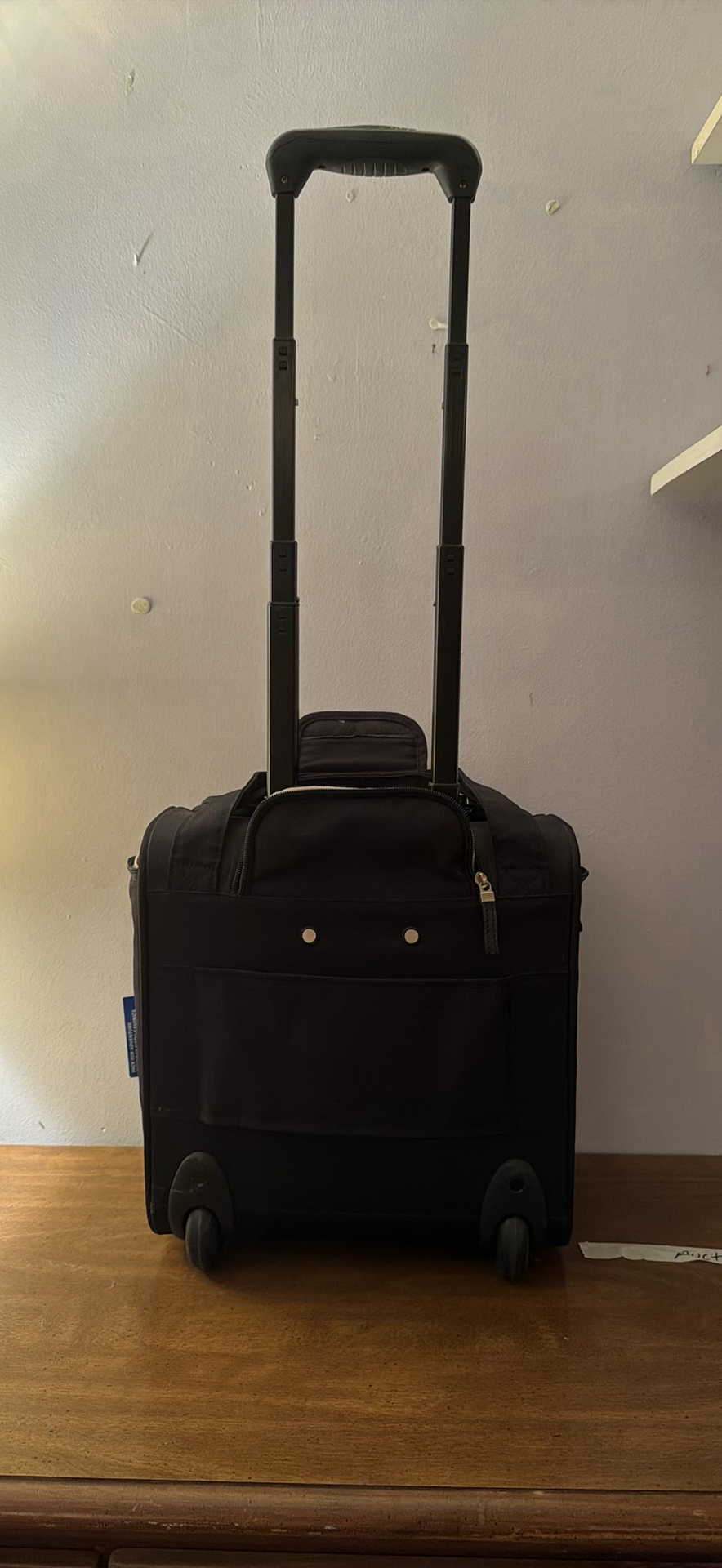 Black Samsonite Small Luggage/Suit Case - image 7 of 7