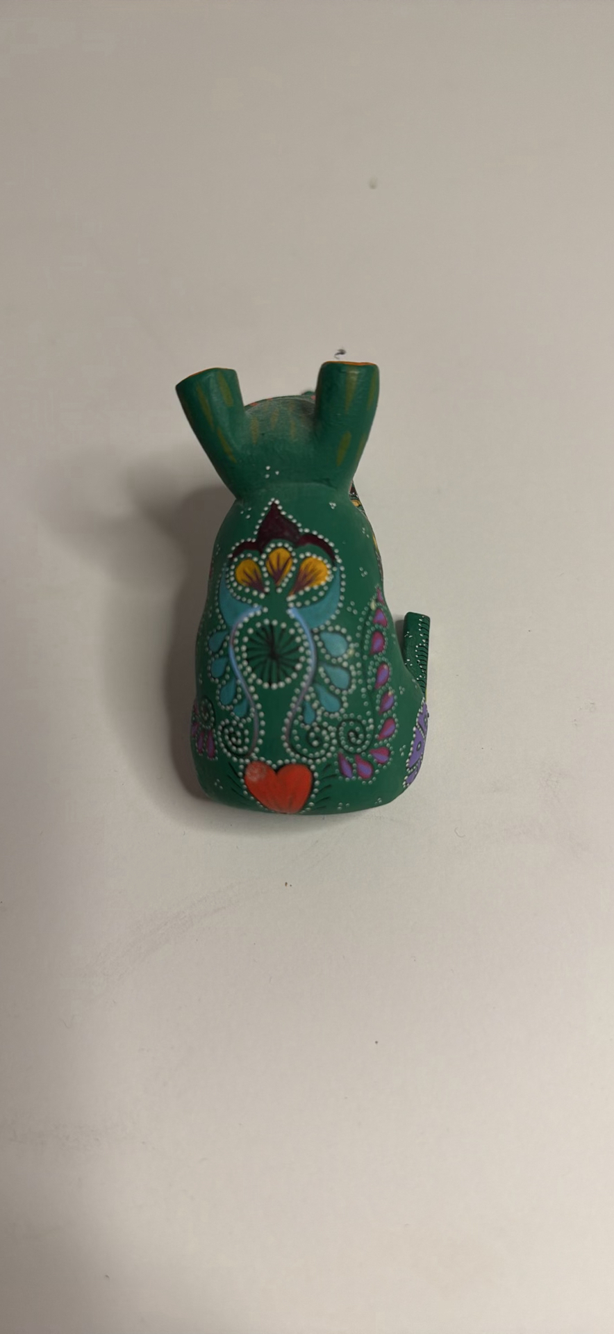 Alebrije Frog Figurine Oaxaca Mexico Folk Art - image 3 of 4