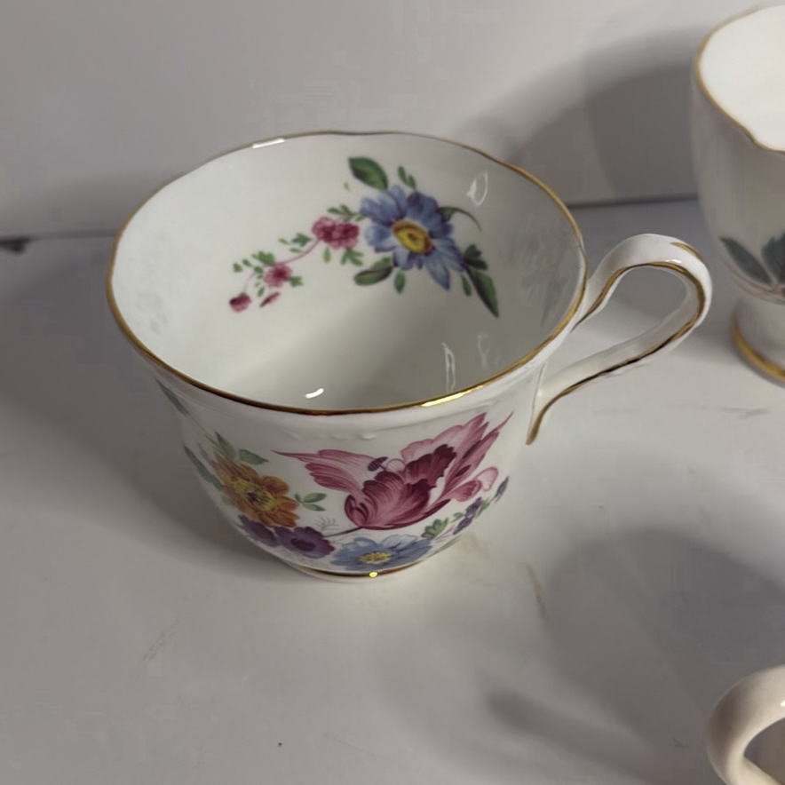 English Porcelain Teacup Lot - image 2 of 11
