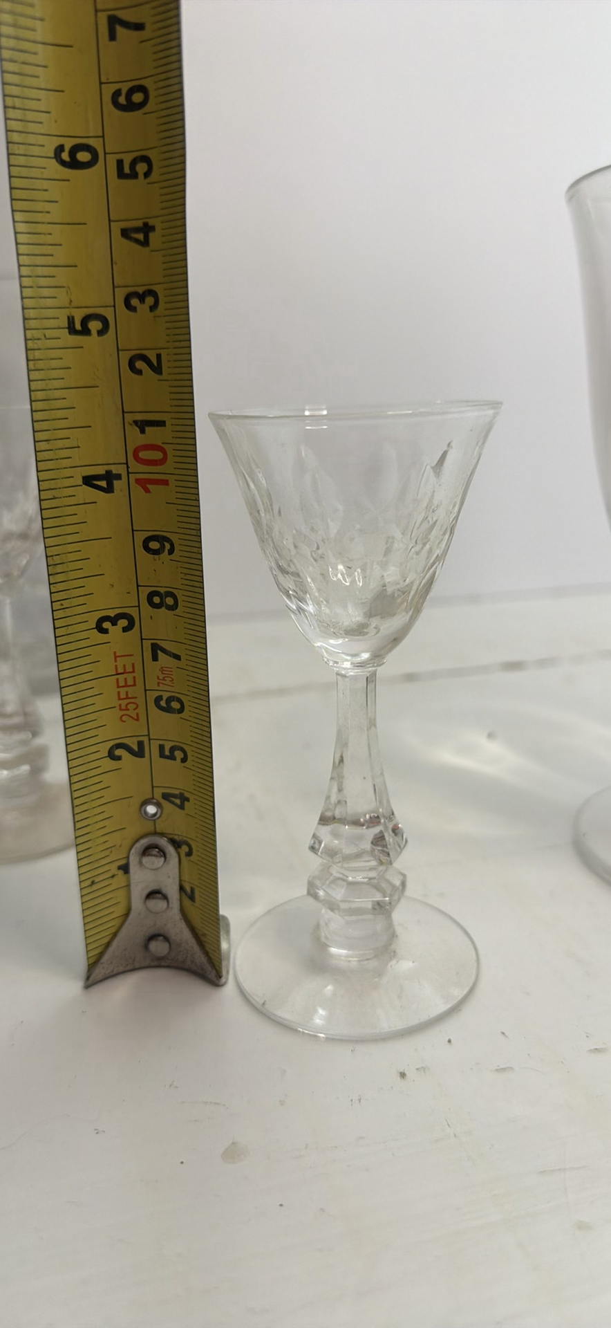 Vintage Clear Glass Stemware - image 4 of 6