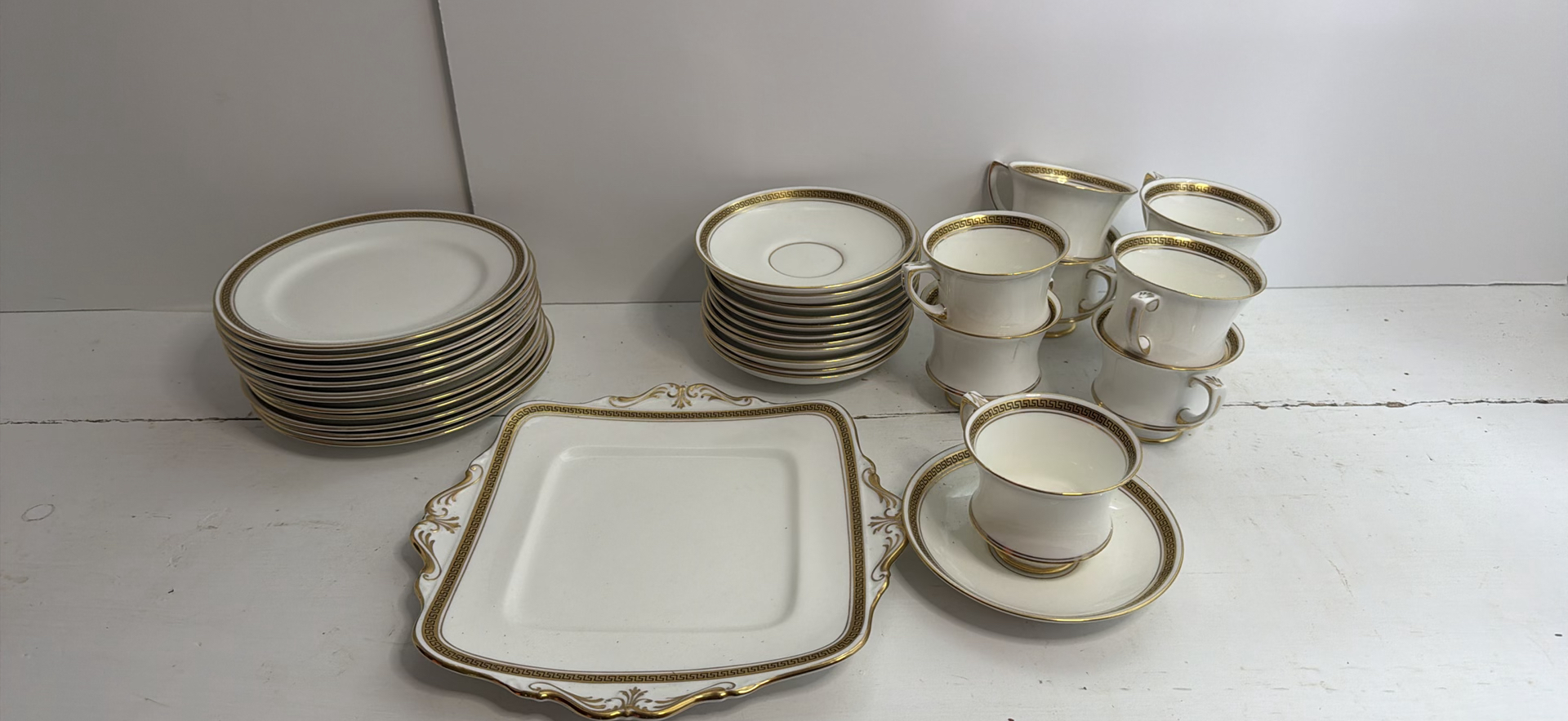 Paragon Fine Bone China Dish Lot Including Tea Cups - image 1 of 3