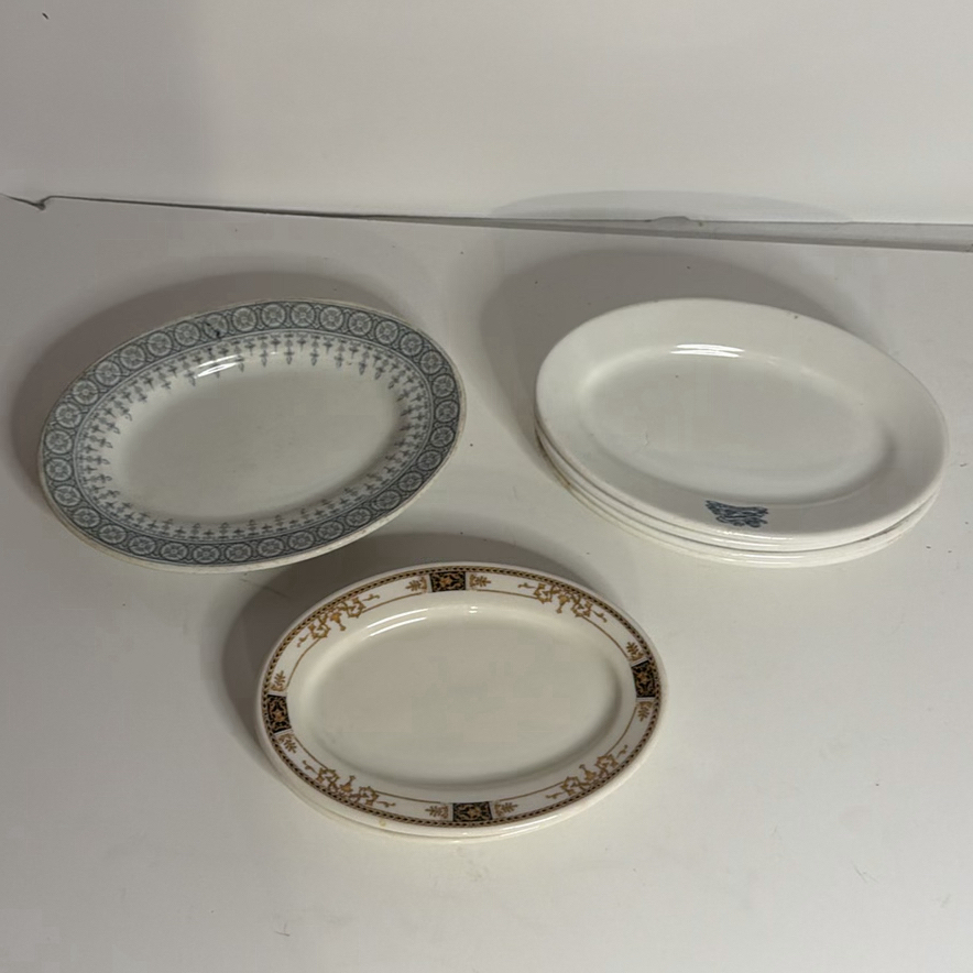 Porcelain Serving Plates including JOHN MADDOCK & SONS ENGLAND - image 1 of 10