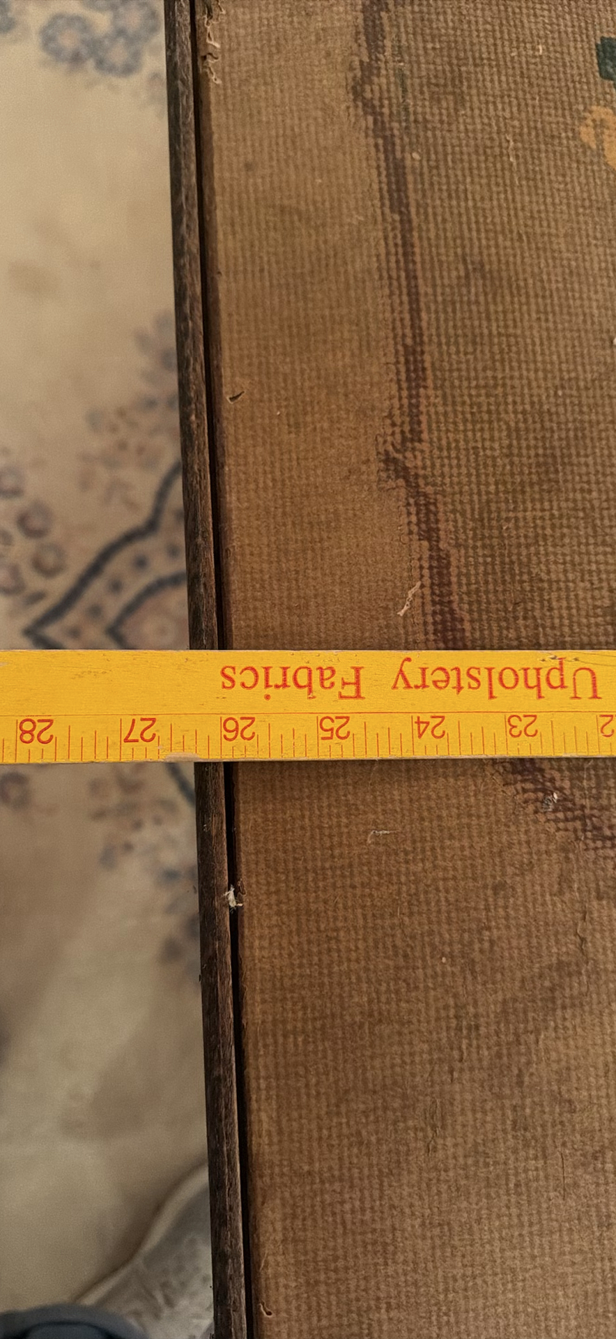 Vintage Square Folding Table - image 6 of 8