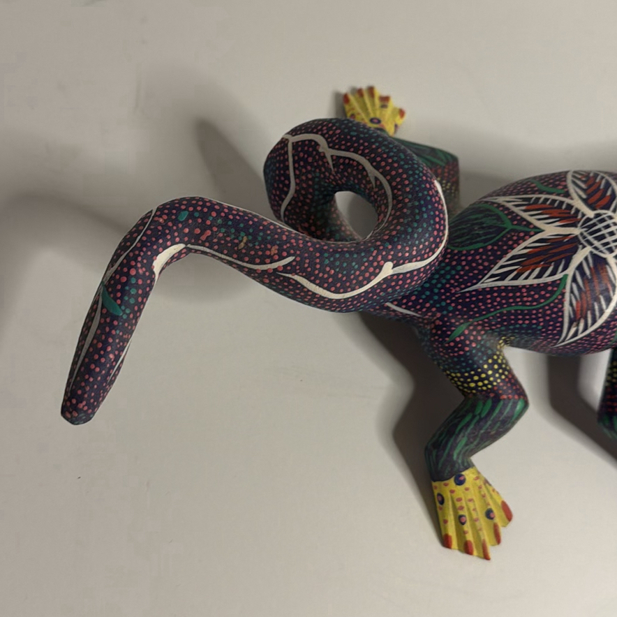 Oaxaca Mexican Folk Art Lizard - image 3 of 5