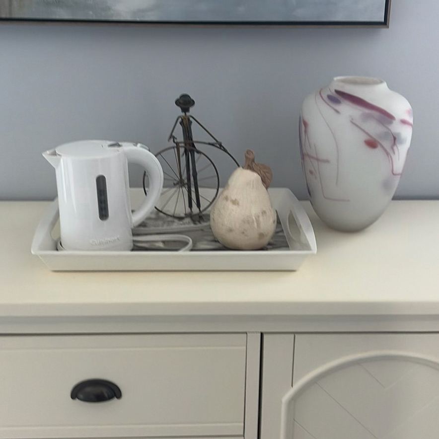 Art Glass Vase & Various Decor Items - image 1 of 11