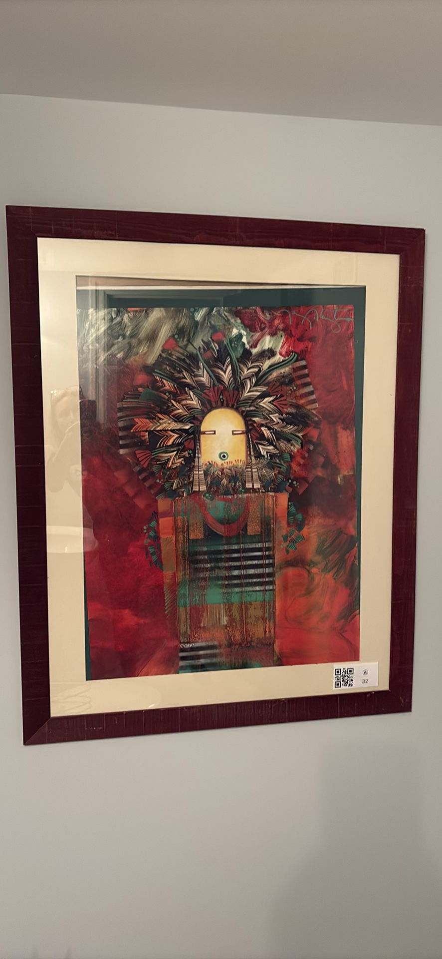 Framed Figural Artwork - image 1 of 10