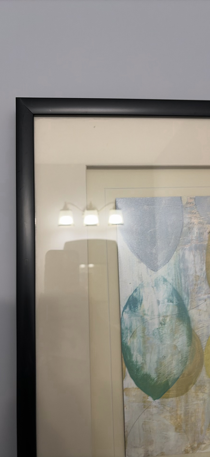Framed Abstract Wall Art Print - image 5 of 10