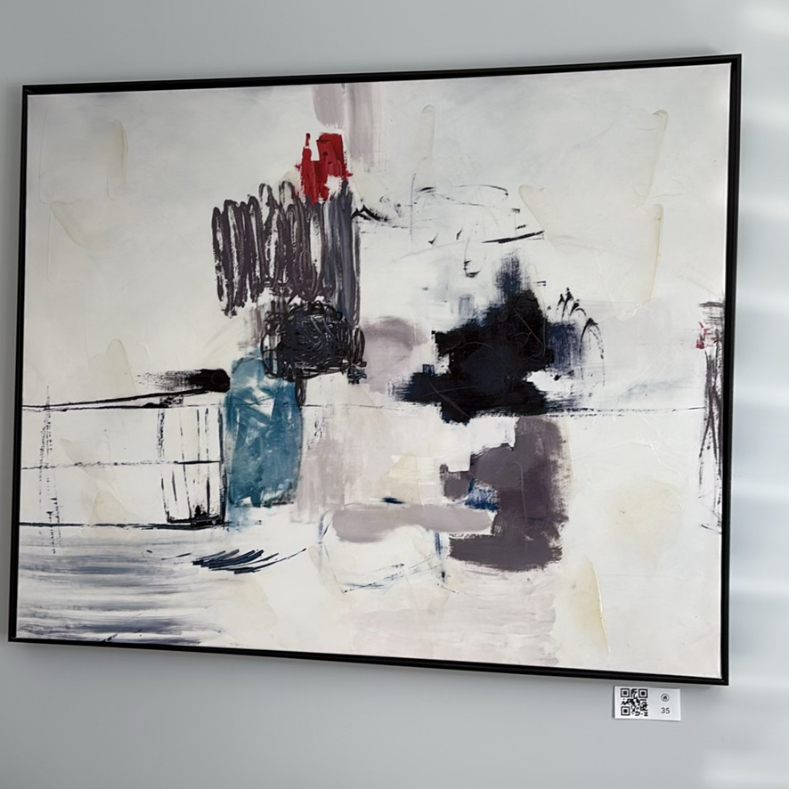 Framed Abstract Wall Art - image 1 of 9