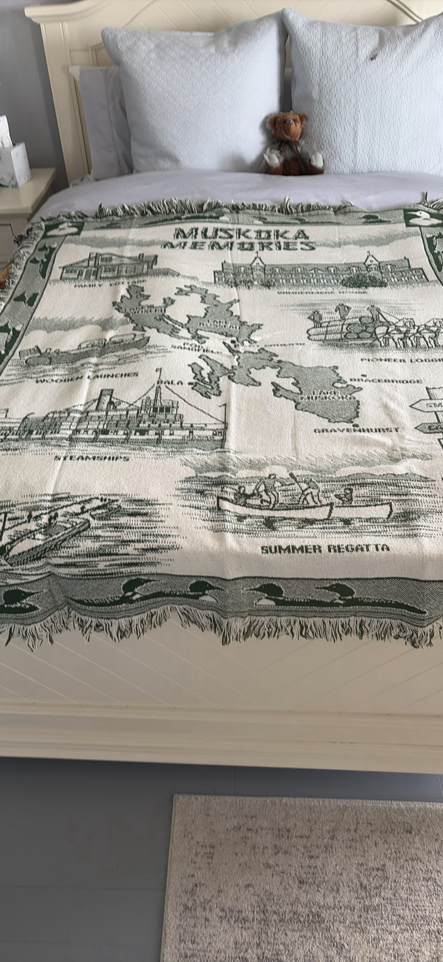 Muskoka & Bigwin Island Woven Throw Blankets - image 2 of 16