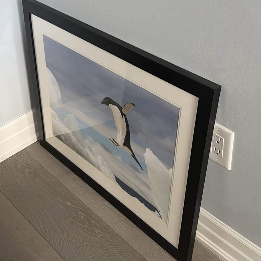 Framed Penguin Print - image 7 of 10