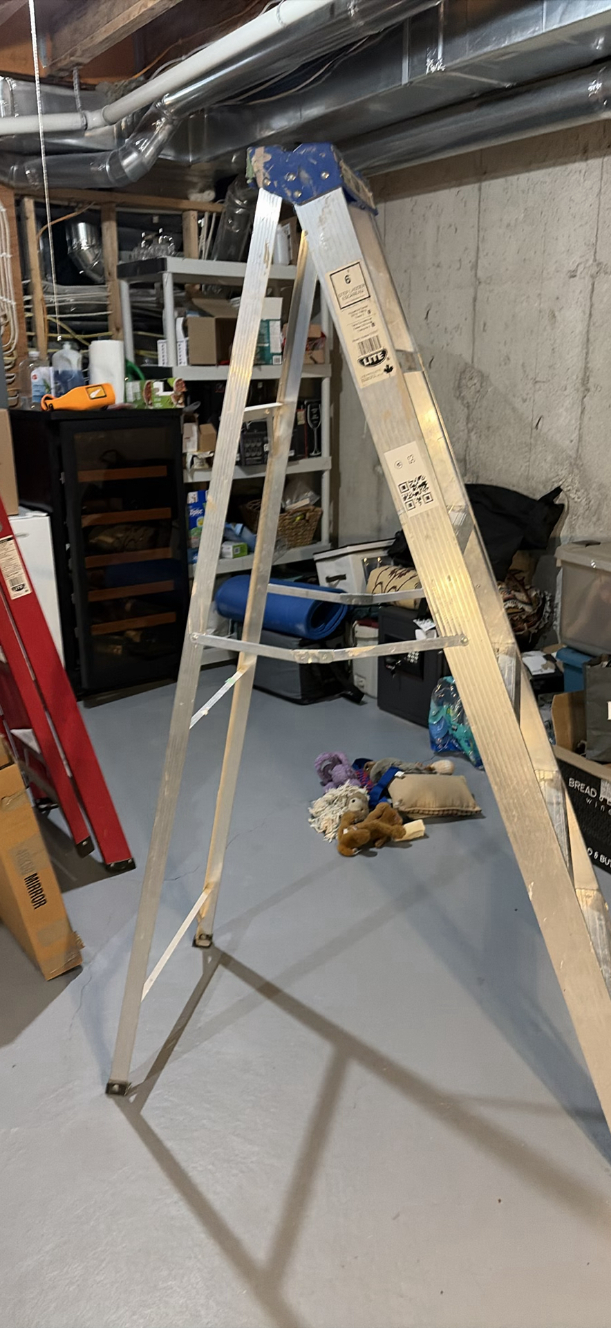 Lite 6-Foot Aluminum Step Ladder - image 1 of 8