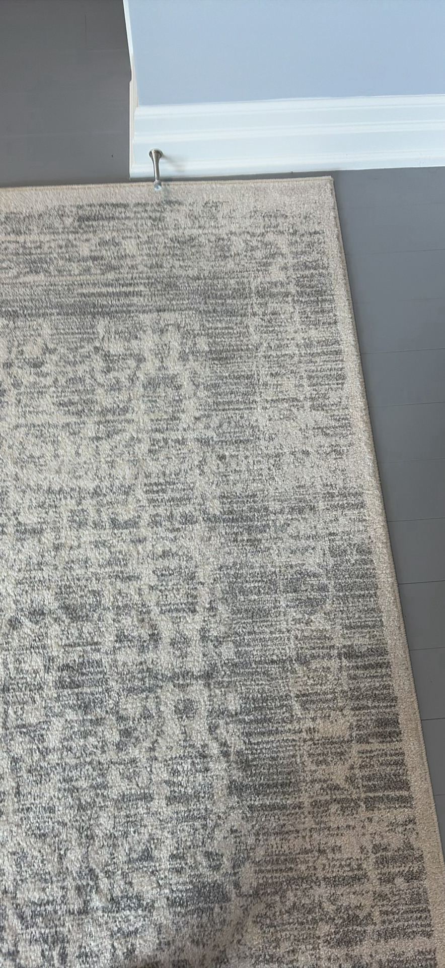 Gray and Cream Patterned Area Rug from ECARPET GALLERY - image 5 of 9