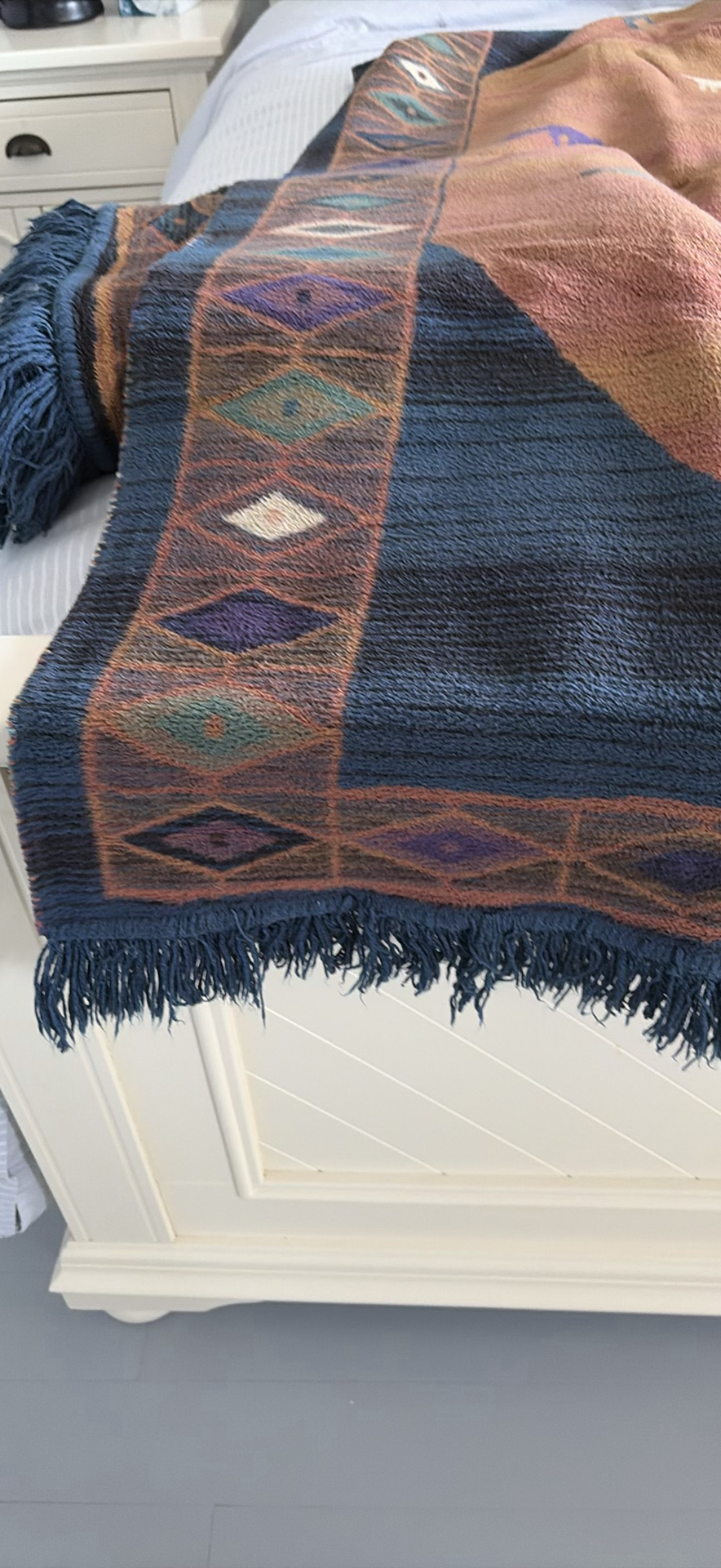 IBENA Fringed Wool and Acrylic Blankets - image 10 of 11