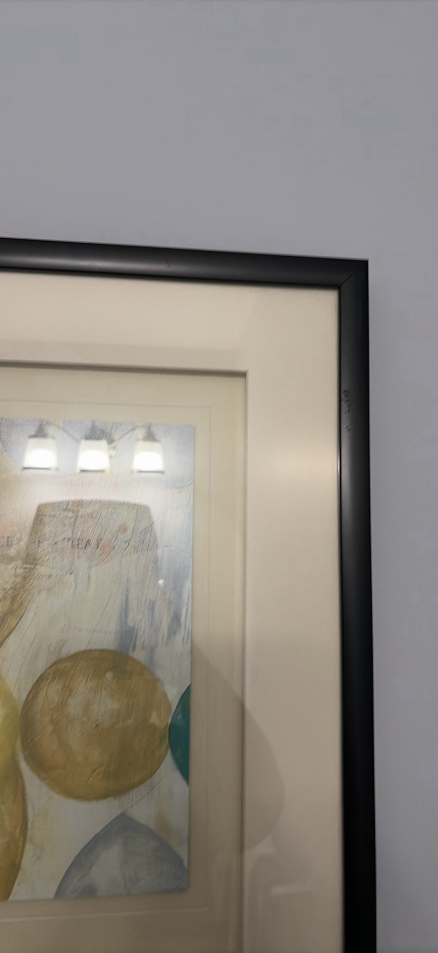Framed Abstract Wall Art Print - image 6 of 10