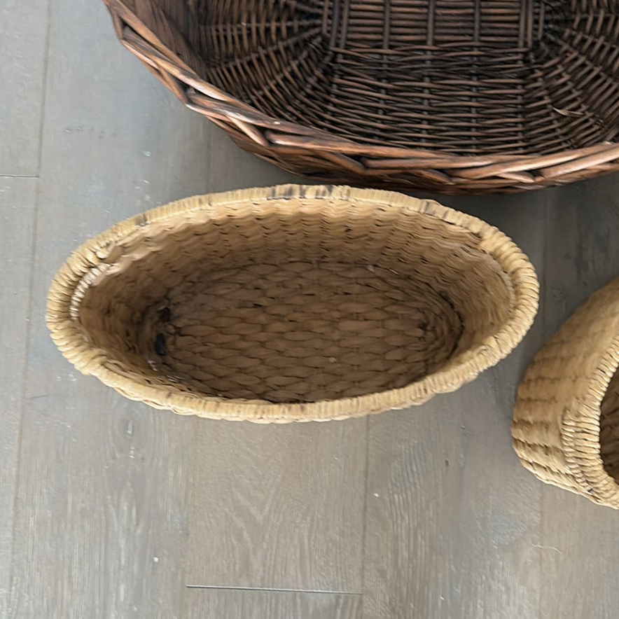 Set of Three Woven Storage Baskets - image 3 of 10