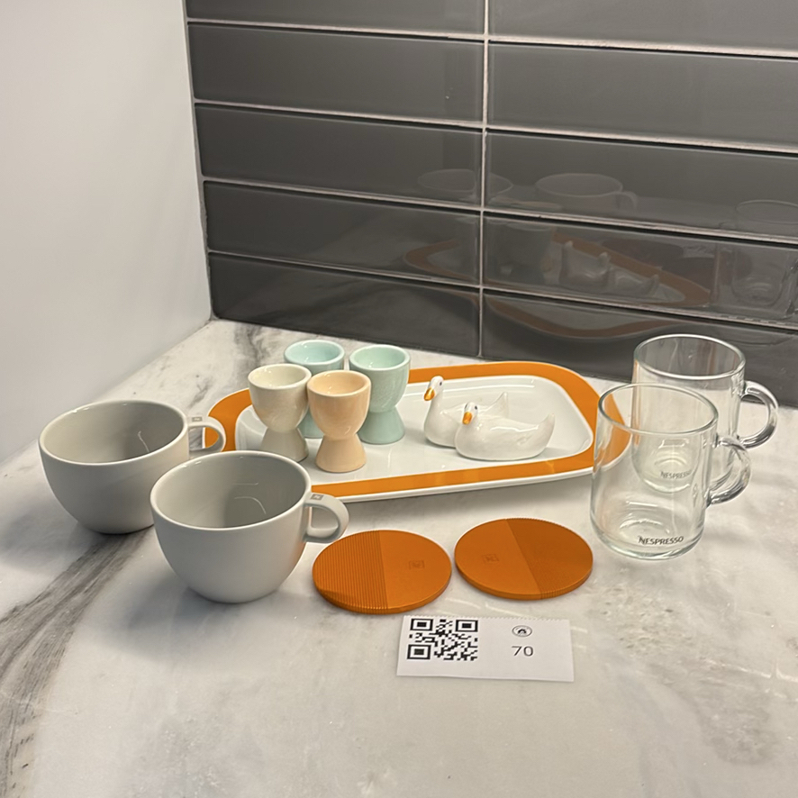 Nespresso Cups, Coasters & Rosenthal Platter & more - image 1 of 9