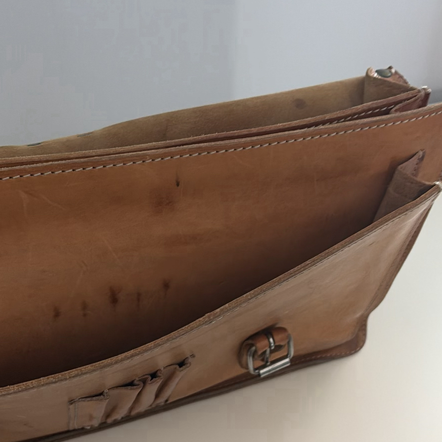 BREE Leather Briefcase - image 16 of 18