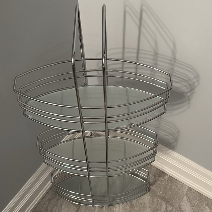 Metal Bathroom Storage Items - image 7 of 9