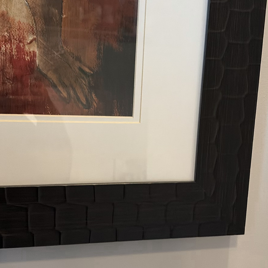 Framed Figural Print - image 7 of 9