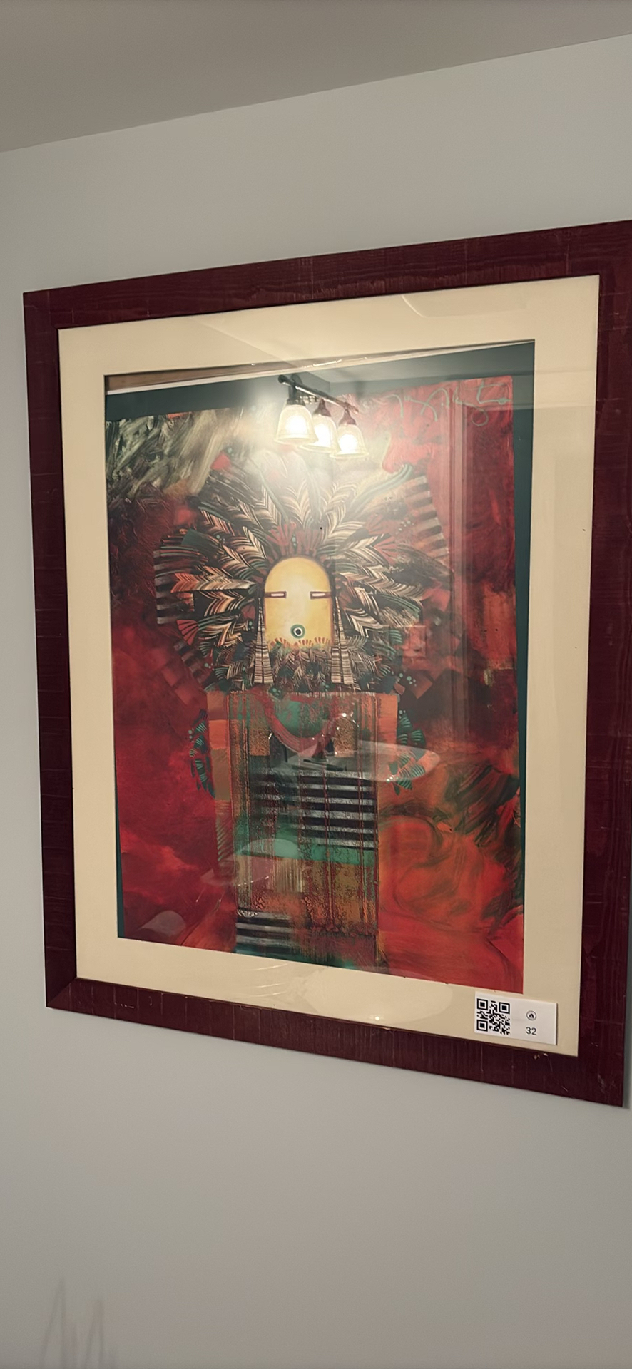 Framed Figural Artwork - image 2 of 10