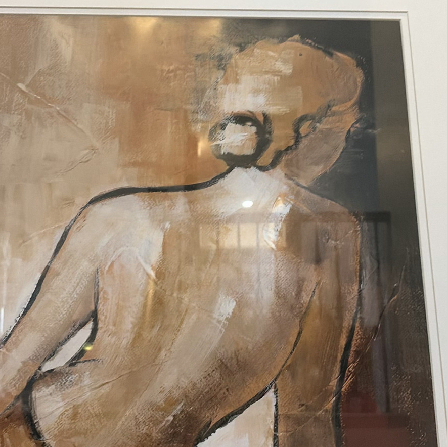 Framed Figural Print - image 8 of 9