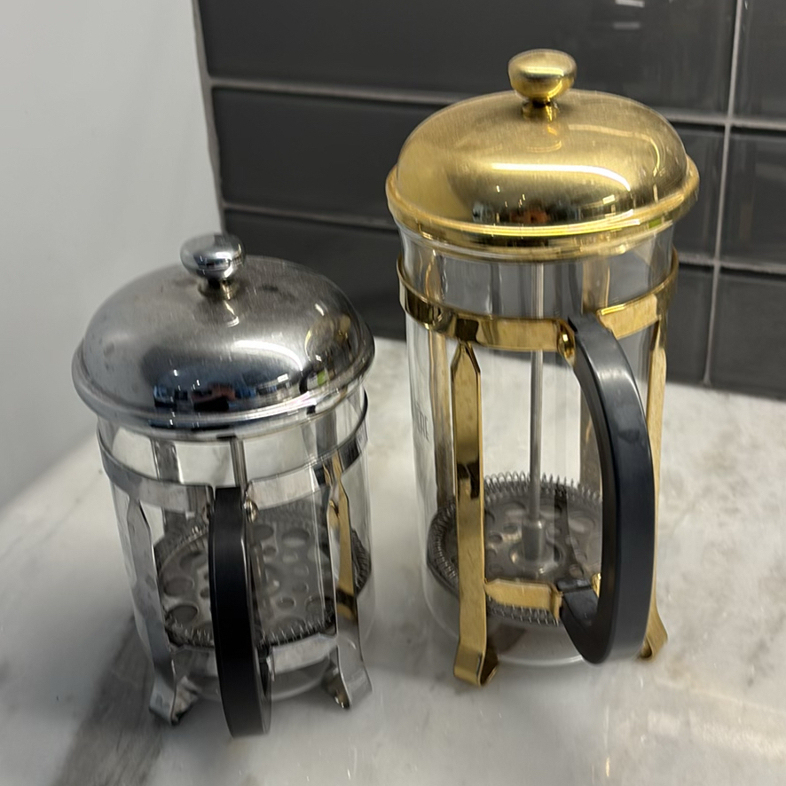 Ceramic Teapot, French Press Coffee Makers, and Fabric Pot Holder - image 15 of 15