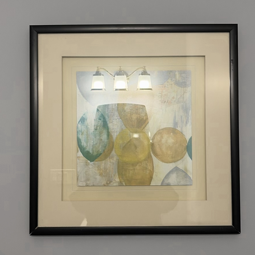 Framed Abstract Wall Art Print - image 2 of 10