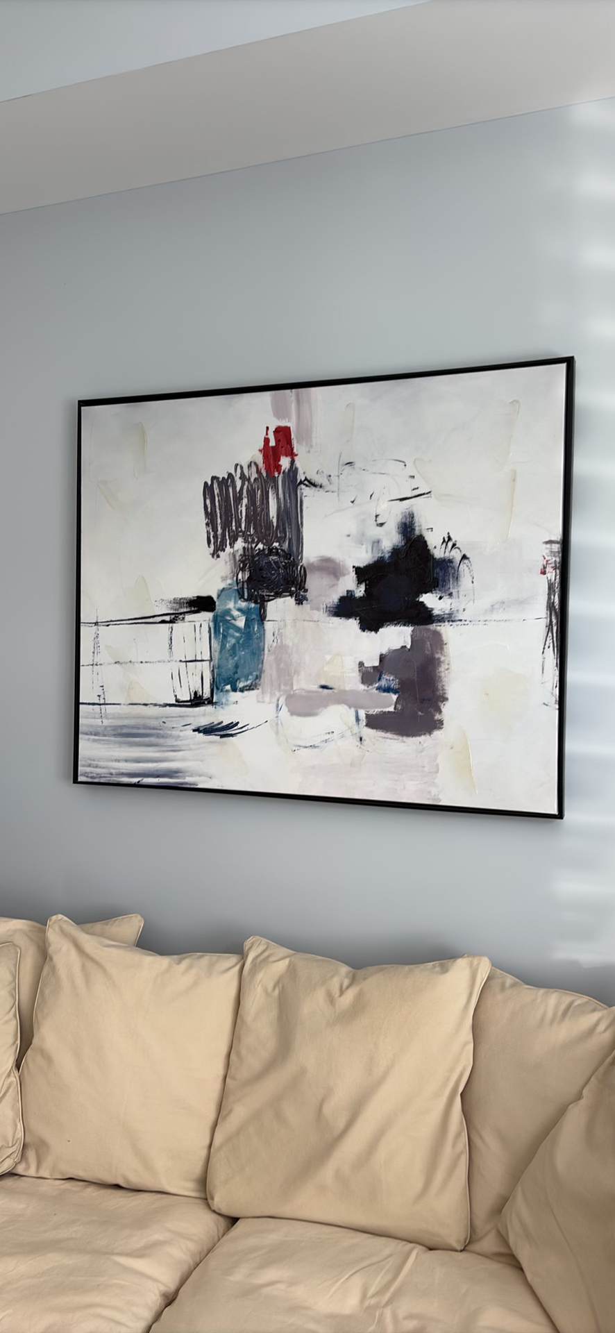 Framed Abstract Wall Art - image 8 of 9