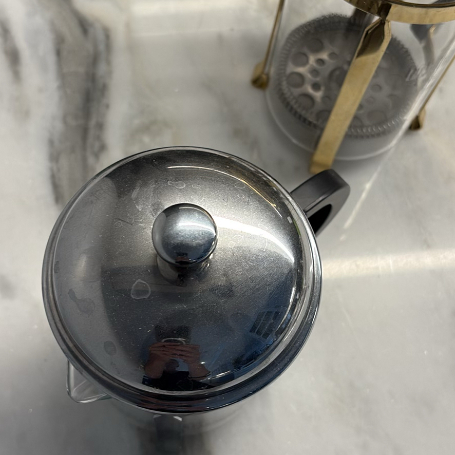 Ceramic Teapot, French Press Coffee Makers, and Fabric Pot Holder - image 13 of 15