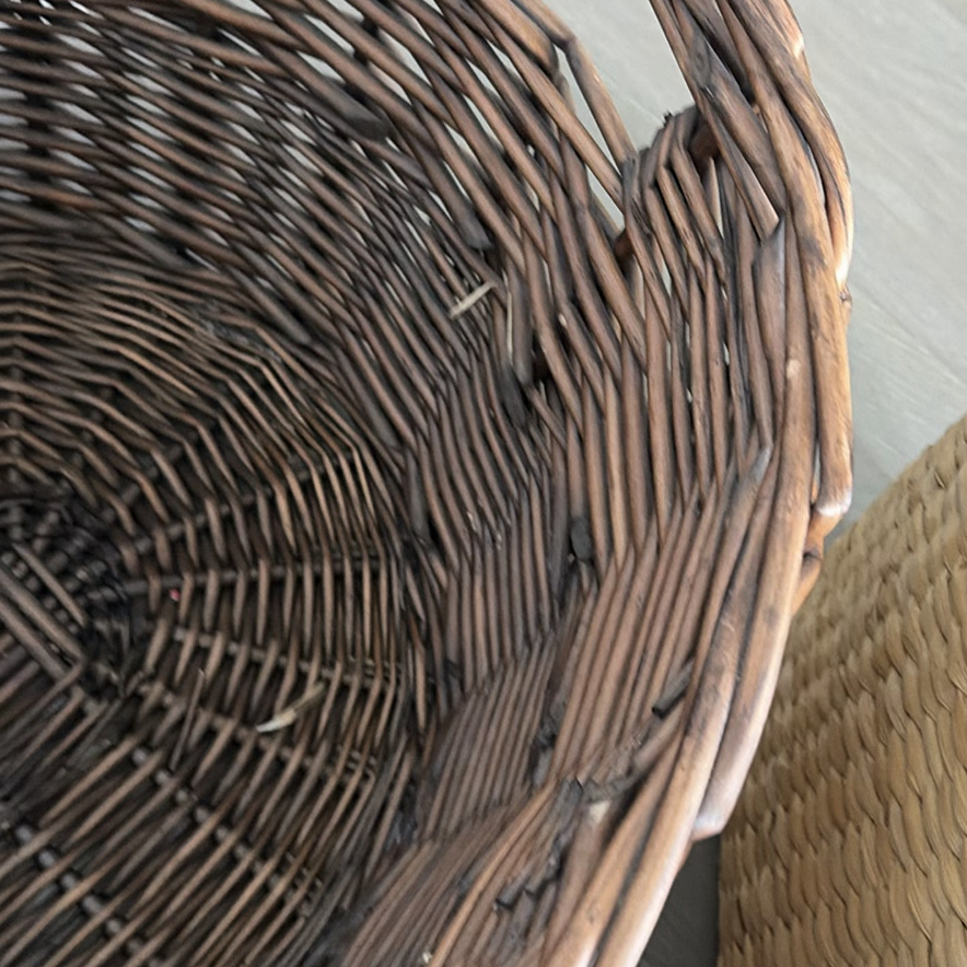 Set of Three Woven Storage Baskets - image 8 of 10