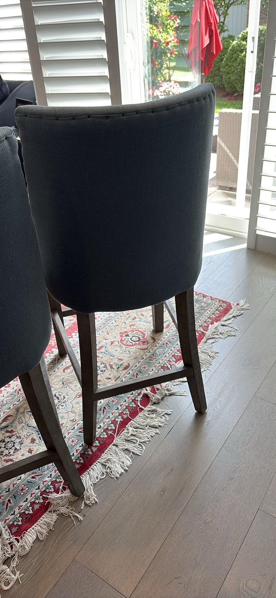RESTORATION HARDWARE Barrel Back Counter Height Stools - image 15 of 19