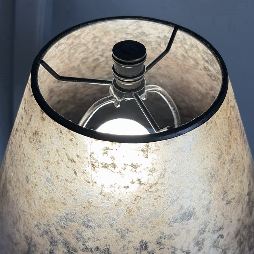 Two Table Lamps with Fabric Shades - image 12 of 13