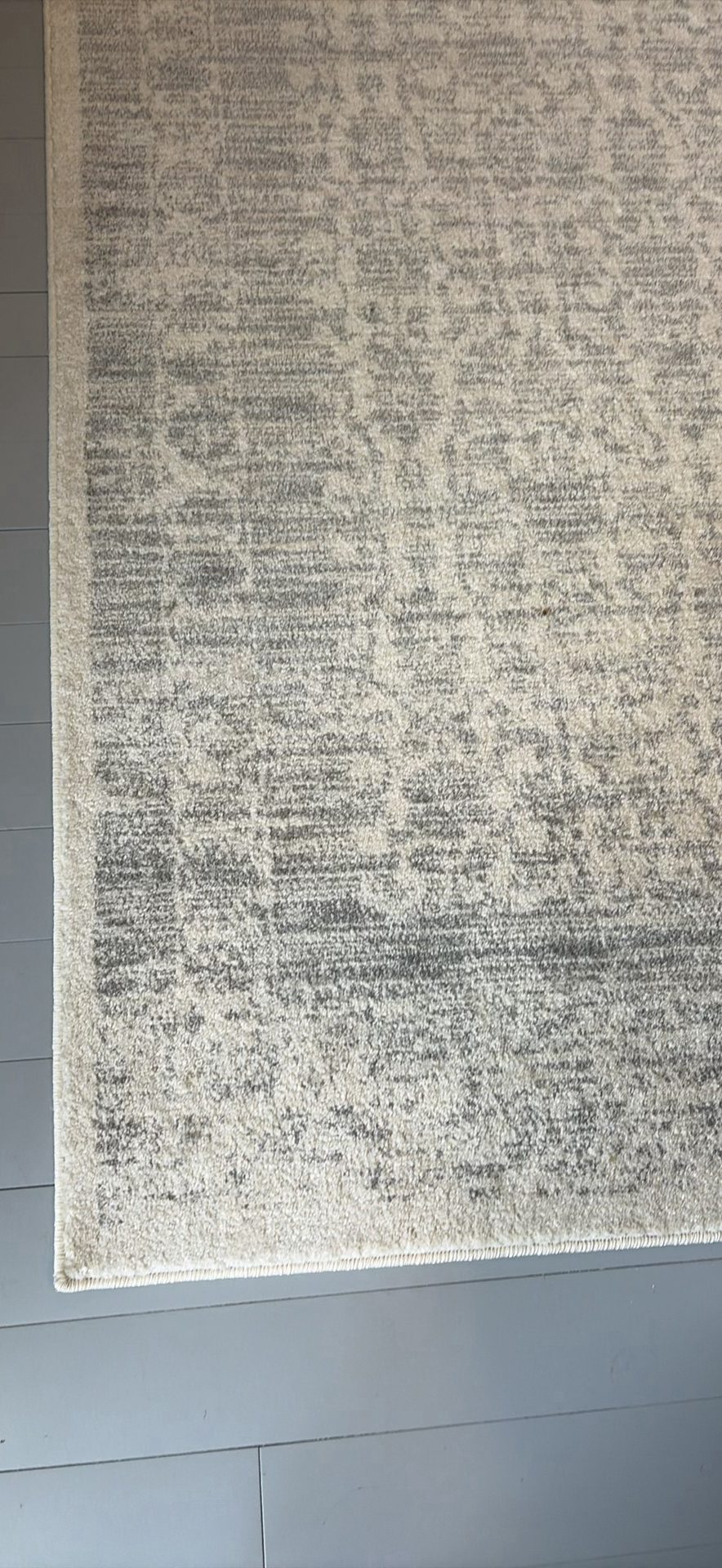 Gray and Cream Patterned Area Rug from ECARPET GALLERY - image 2 of 9