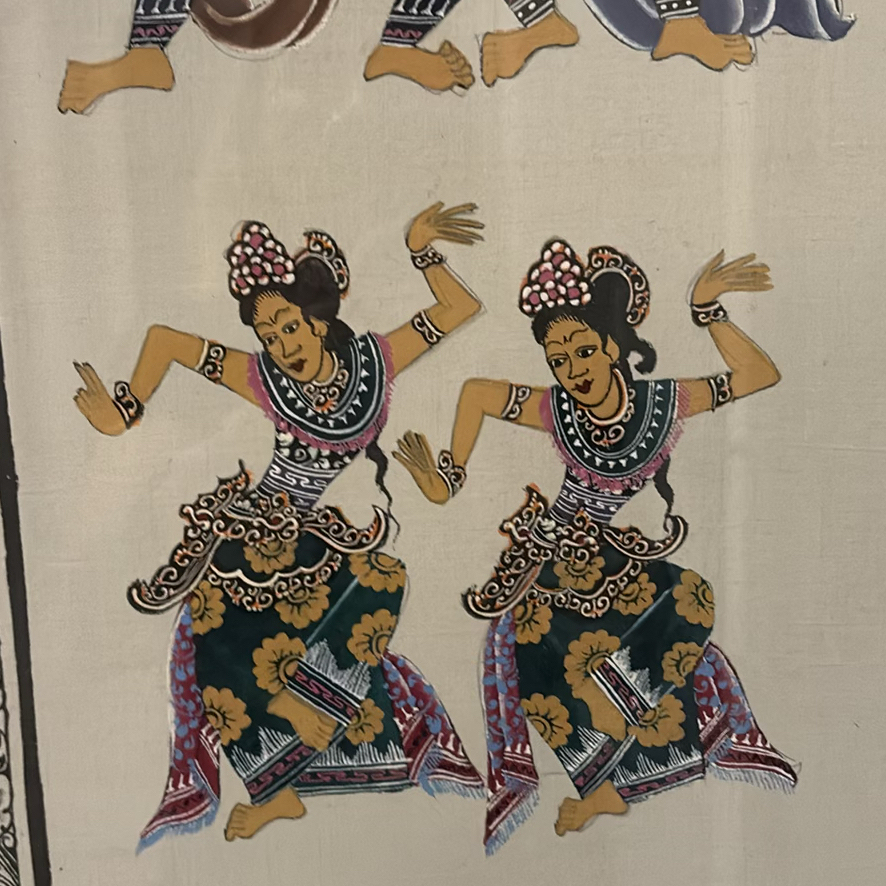 Two Complementary Traditional Oriental Artworks - image 4 of 15