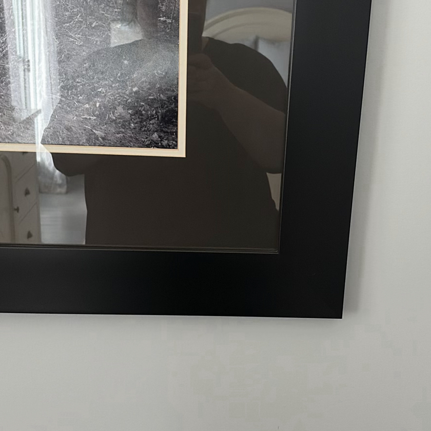 Framed Black and White Landscape Photograph - image 2 of 7