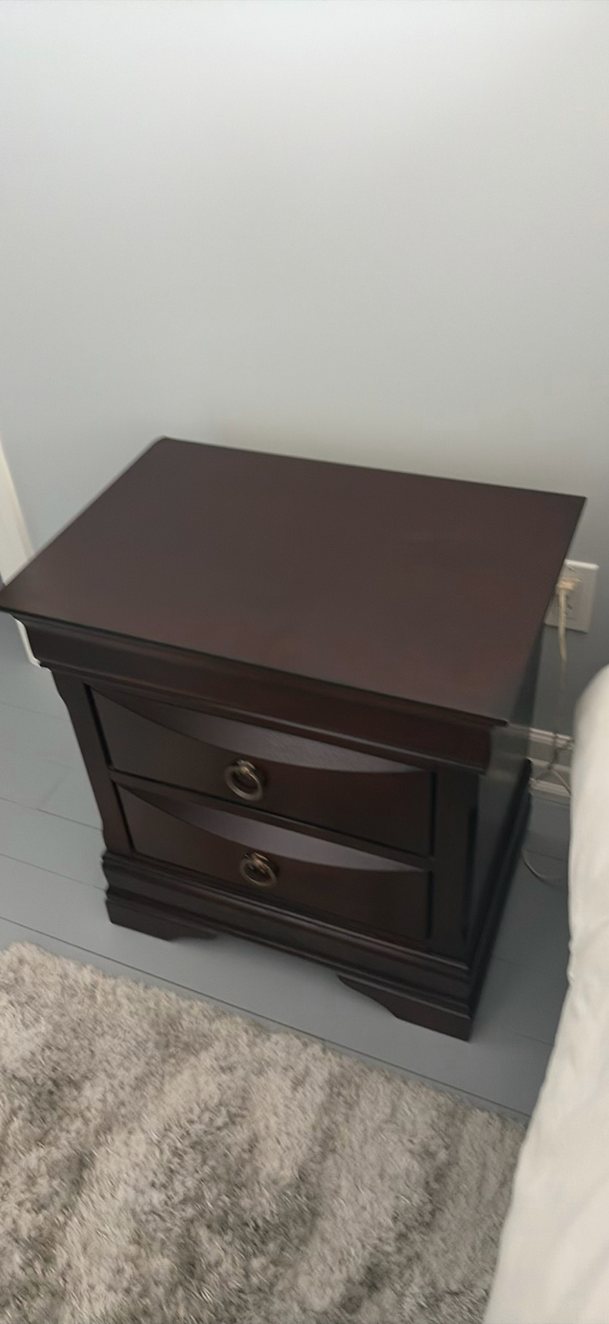 2 Two-Drawer Wooden Nightstands - image 6 of 10