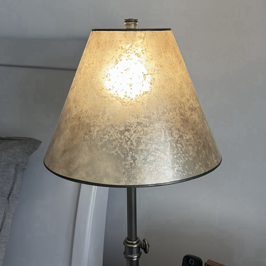 Two Table Lamps with Fabric Shades - image 9 of 13