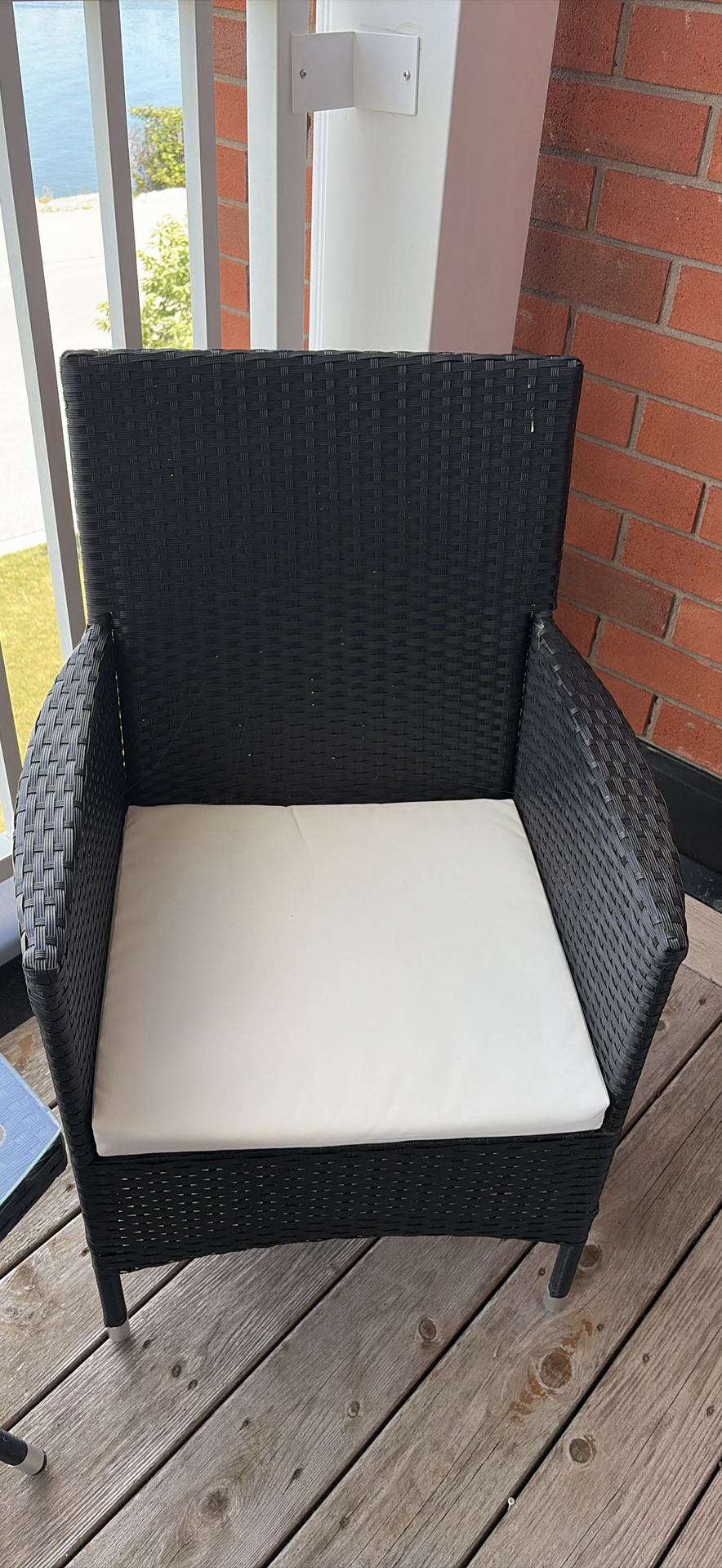 Three-Piece Resin Wicker Patio Bistro Set - image 2 of 11