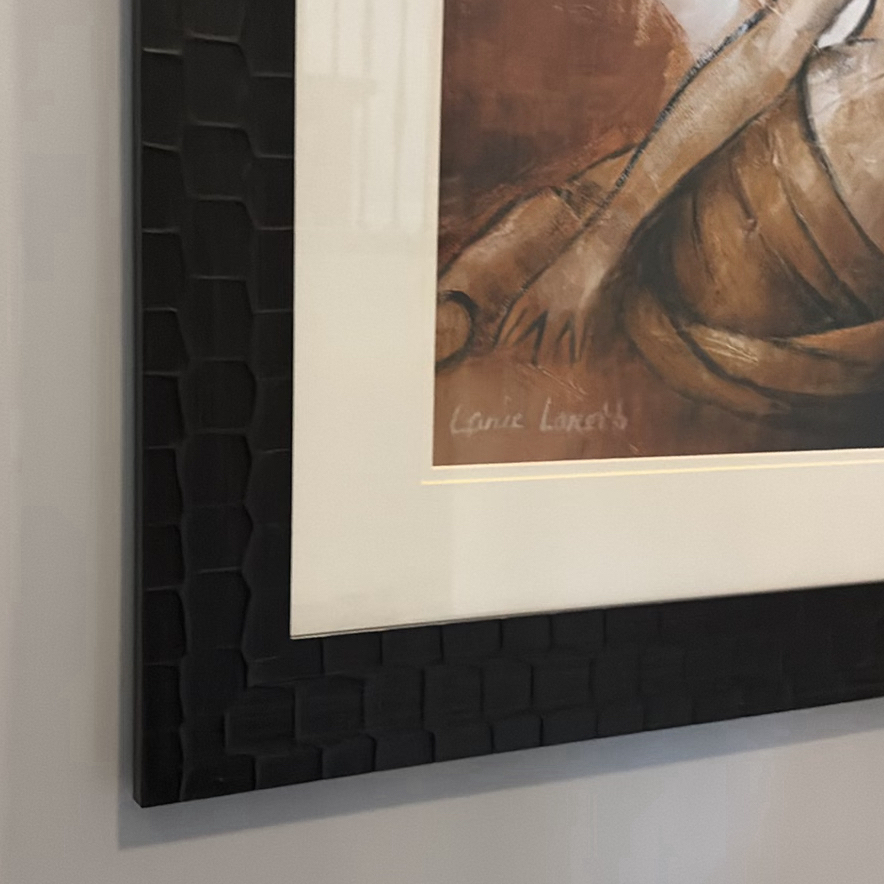 Framed Figural Print - image 3 of 9