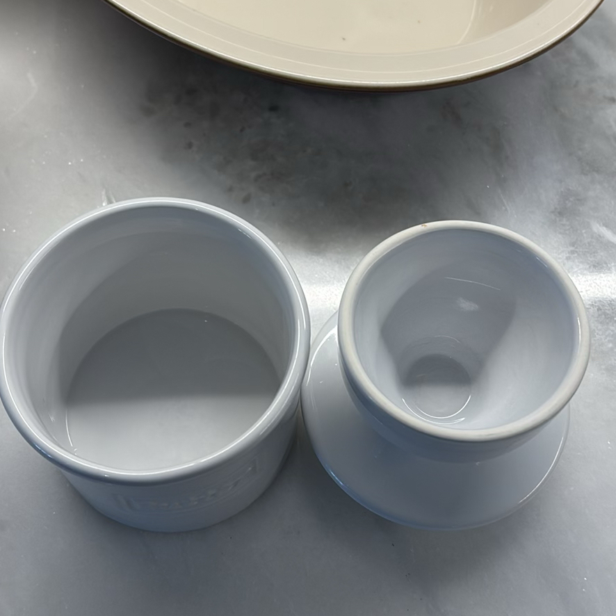 MASON CASH Oval Baking Dishes & Butter Bell Crock & more - image 3 of 16