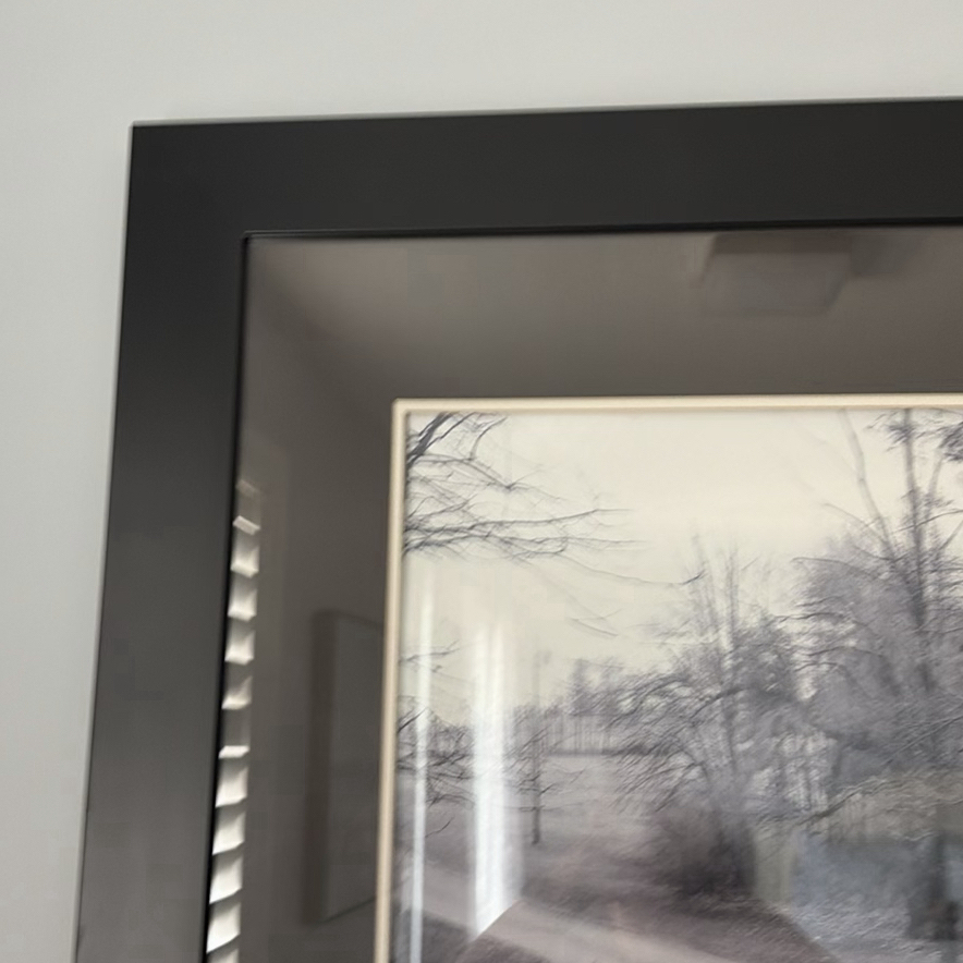 Framed Black and White Landscape Photograph - image 4 of 7