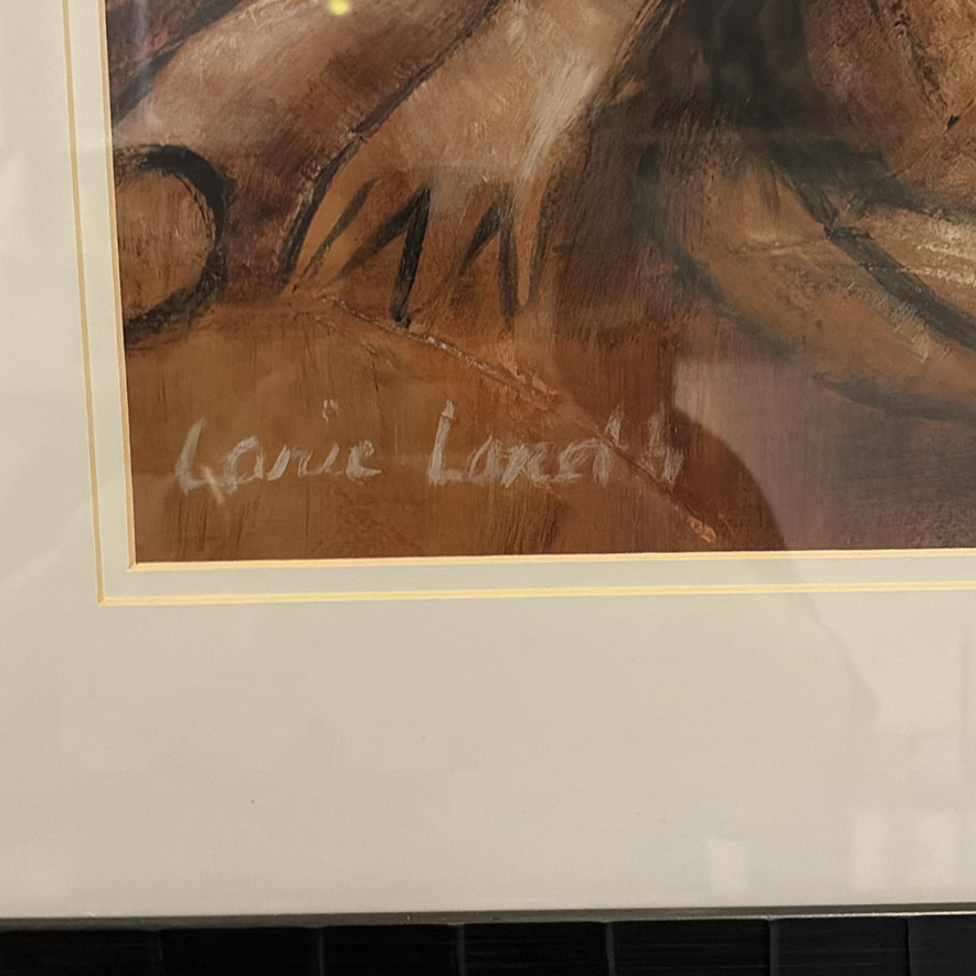 Framed Figural Print - image 2 of 9