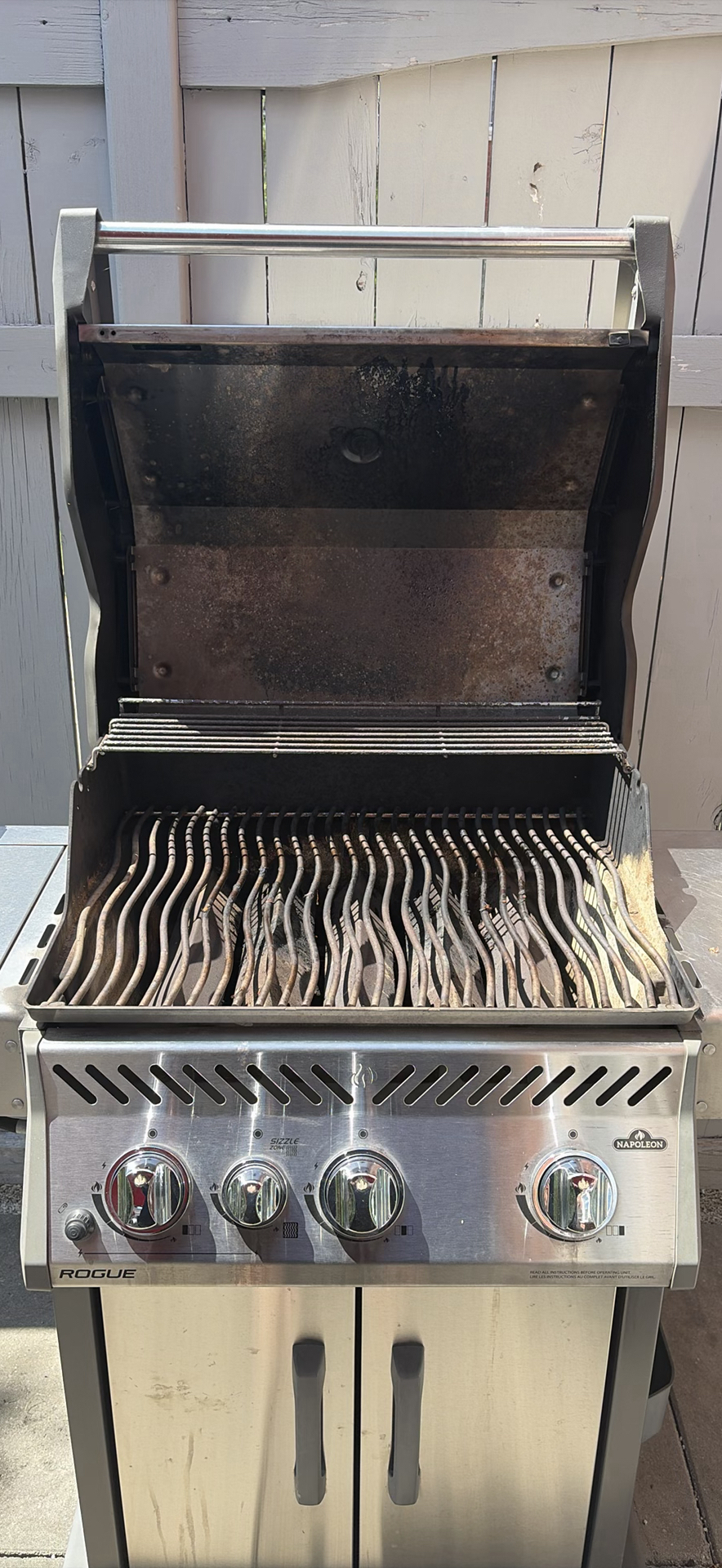 Napoleon Rogue Stainless Steel Gas Grill & Accessories - image 7 of 18
