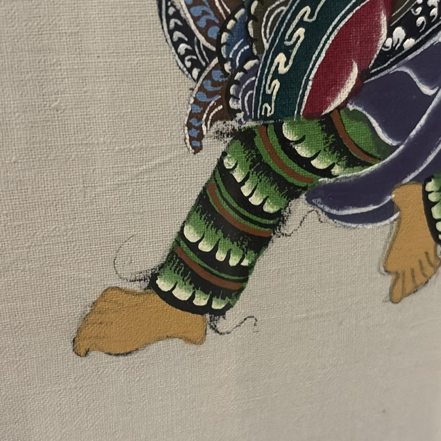 Two Complementary Traditional Oriental Artworks - image 8 of 15