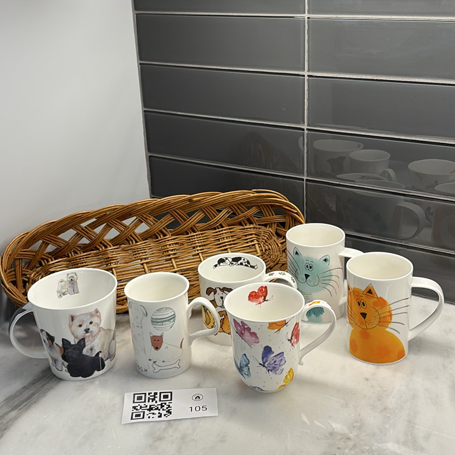 Coffee Cups & Muffin Basket - image 1 of 13