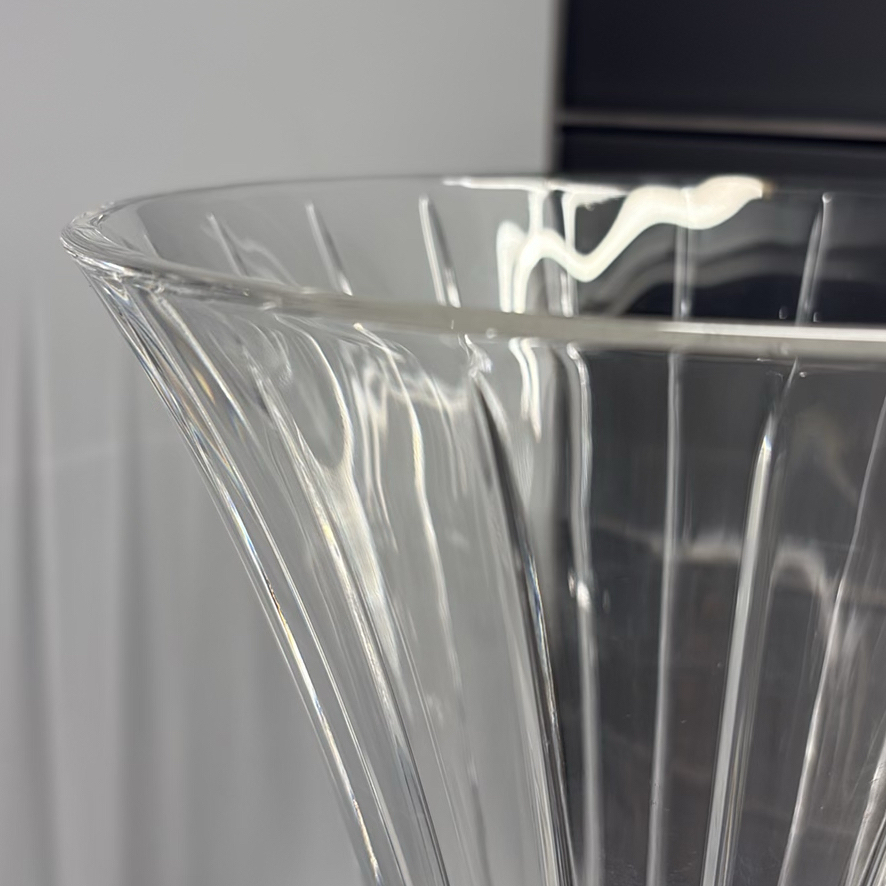 Assorted Clear Glass Vases & More - image 10 of 12