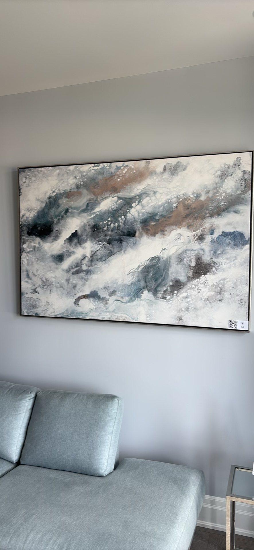Framed Abstract Wall Art - image 10 of 10